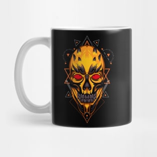 skull mask face Mug